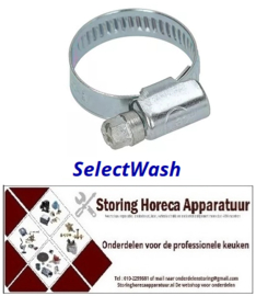 909LFD168003 - Slangklem verzinkt staal ø 16-27mm SelectWash