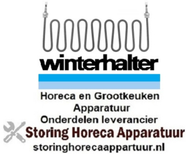 144420152 - Verwarmingselement 2000 Watt - 230 Volt voor vaatwasser WINTERHALTER