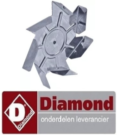65654401700 - Ventilatorblad voor oven DIAMOND BRIO