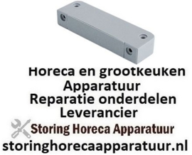 139519049 - Magneet oven deur LA 52mm H 10,7mm L 63mm B 18,8mm gat ø 2mm M2