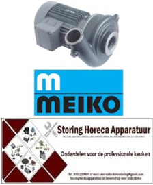 143500278 - Waspomp ingang ø 57mm uitgang ø 49mm type AF90L/2C-12 400V 50Hz fasen 3 2,7kW 3,7PS L 400mm MEIKO