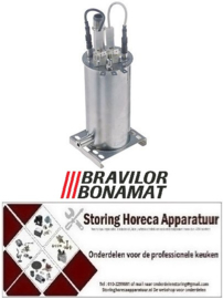 594417420 - Doorstroomverwarmer 2000W 230V ø 58mm H 120mm aansluiting vlaksteker 6,3mmm BONAMAT
