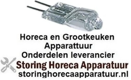 129347637 - Halogeenlamp fitting  24V - 20W temp. bestendigheid 300°C voor oven Bake-off