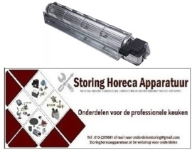 533601616 - Dwarsstroomventilator TFR 45 rol ø 45mm wals L 360mm motorpositie rechts 230V-50Hz-48 Watt