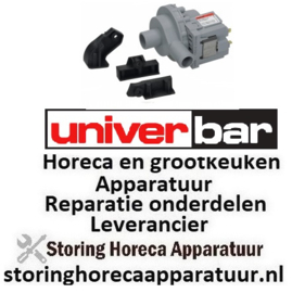 AFVOERPOMP UNIVER-BAR VAATWASSER HORECA EN GROOTKEUKEN APPARATUUR REPARATIE ONDERDELEN