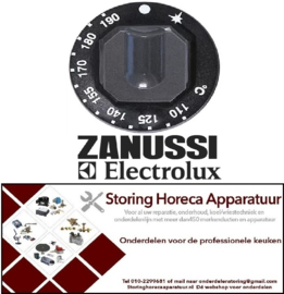 447110282 - Knop gasthermostaat t.max. 190°C ELECTROLUX, ZANUSSI