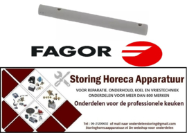 P585505063 - Naspoelarm L 144mm sproeiers 2 inbouw ø 7mm inbouwpositie "B" - FAGOR