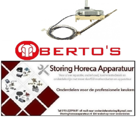 3853.757.35 - Thermostaat t.max. 180°C instelbereik 100-180°C 3-polig friteuse BERTOS