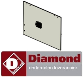 93880170 - Transparant paneel voor pizzaroller DIAMOND PPL-800/83