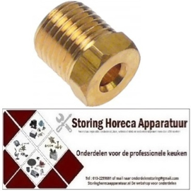 645100908 - Knelschroef voor pijp ø 4mm draad M10x1