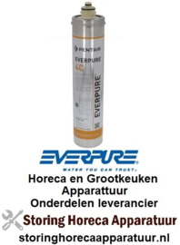 415530101 - Waterfilter EVERPURE type 4C capaciteit 11000l stroomsnelheid 114l/h werkdruk max. 10bar