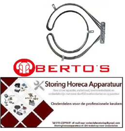 174418130 - Verwarmingselement 3900 W 230 V voor Bertos oven