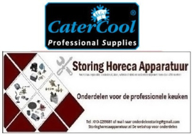 167-Z-FCD58V-043 - Ventilator Motor voor opzet Koelvitrine 58 Liter CATERCOOL 712001-712011