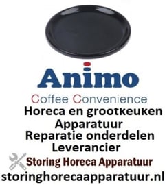 234417371 - Kookplaat ø 153mm zwart voor koffiemachine ANIMO