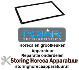 697AD023 - Koeldeurrubber voor koel en vrieskast  POLAR CD080, CD081, CD086, CD610, CD611