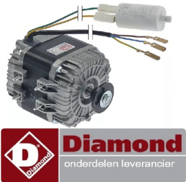 DI42023121 - Ventilatormotor 230V voor ijsblokjesmachine  DIAMOND EUROPE - ICE300MW