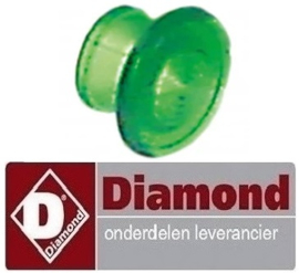 81009950388535 - Signaallampkap groen ø 8mm voor oven DIAMOND