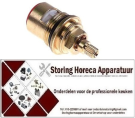 559548435 - Keramisch kraan binnenwerk draad 3/4" rotatiehoek 180° warm water