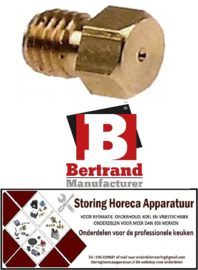 199G063 - Gasinspuiter propaangas voor soepbrander woktafel BERTRAND
