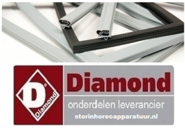 14641801029 - Koeldeurrubber B 395mm L 600mm voor koelwerkbank DIAMOND DT178