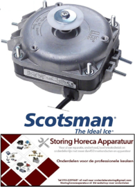 VENTILATORMOTOR SCOTSMAN IJSBLOKJESMACHINE HORECA EN GROOTKEUKEN APARATUUR REPARATIE ONDERDELEN