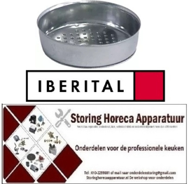 315529132 - Douche zeef ø 58mm H 16mm voor koffiemachine IBERITAL