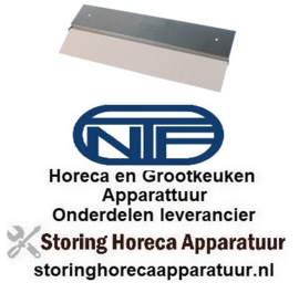 326695507 -Gordijn voor ijsmaker B 433mm H 165mm met houder schachtlengte 438mm schacht ø 7,5mm NTF