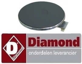 85666505900 - Kookplaat ø 180mm 1500W 230V voor elektrische fornuis DIAMOND E60/4P6T