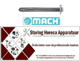BOILER ELEMENT MACH VAATWASSER HORECA EN GROOTKEUKEN APPARATUUR REPARATIE ONDERDELEN