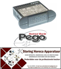 4955141293 - Elektronische regelaar PEGO 230 V inbouwmaat 71x29mm NTC/PTC relaisuitgang 3