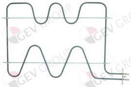 416089 - Verwarmingselement 2000W 400V L 500mm B 325mm L1 73mm L2 427mm B1 295mm B2 30mm flens L 70mm