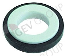 510723 -  Tegenring H 8mm OD ø 26mm ID ø 13,5mm voor glijringpakking