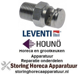 527542437 - Injekteersproeier boring ø 1,1 mm RVS voor heteluchtoven Houno, Leventi