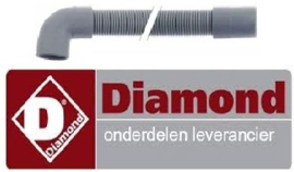 639143252 - Afvoerslang L 1700mm voor vaatwasser DIAMOND DK7/2