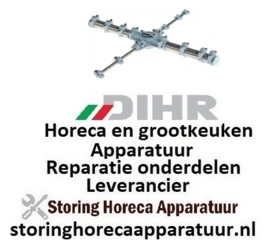 188517306 -Was- en naspoelarm wasarm L 480mm naspoelarm L 480mm wassproeier 8 naspoelsproeier 6 DIHR