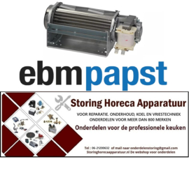 P225601034 - Dwarsstroomventilator ebm-papst QLK45-1200-2513 rol ø 45mm wals L 120mm