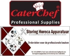 303-ZCE700-128K15 - Aftapkraan voor Friteuse 8 Liter CATERCHE - 688808-688828