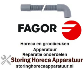186505084 - Afvoerslang L 2000 mm recht voor vaatwasser FAGOR