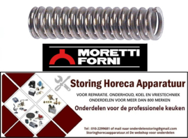 168693422  - Drukveer ø 14,8mm L 52mm draad ø 2,8mm Morreti Forni