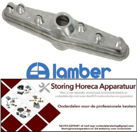 469506155 - Wasarm L 383mm sproeiers 6 inbouw ø 43,5mm inbouwpositie boven vaatwasser LAMBER