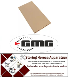 798850117 - Vuurvast pizzasteen L 695mm B 350mm H 14mm verzending uitsluitend per transporteur GMG