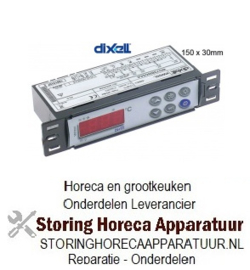 260402011 - Elektronische regelaar Dixell DXW60L-5N0C1 inbouwmaat 150x30mm inbouwdiepte 50mm 230V