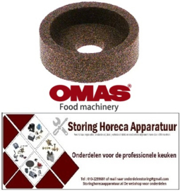 136697607 - Slijpsteen ø 51mm dikte 15mm boring ø 14,3mm voor snijmachine OMAS