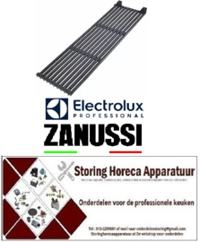 651211041 - Oplegrooster L 175mm B 640mm H 50mm voor Grill Electrolux, Zanussi