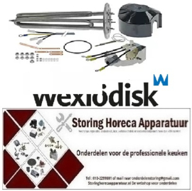 612420611 - Verwarmingselementenset 9000W 230/400V Wexiodisk