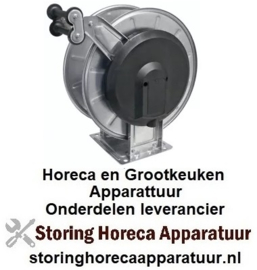 605540404 - Slanghaspel open slanglengte 15m aansluiting 1/2" zonder slang RVS