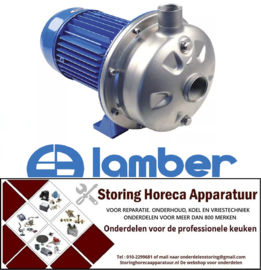 534499292 - Waspomp ingang ø 1¼" ID uitgang ø 1" ID type CDX/A 120/07 230-240V 50Hz fasen 3 0,55kW voor vaatwasser LAMBER
