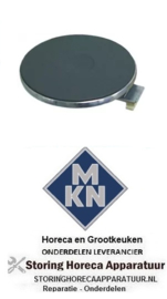 447490015 - Kookplaat Rond ø 180mm 1500W 400V voor MKN