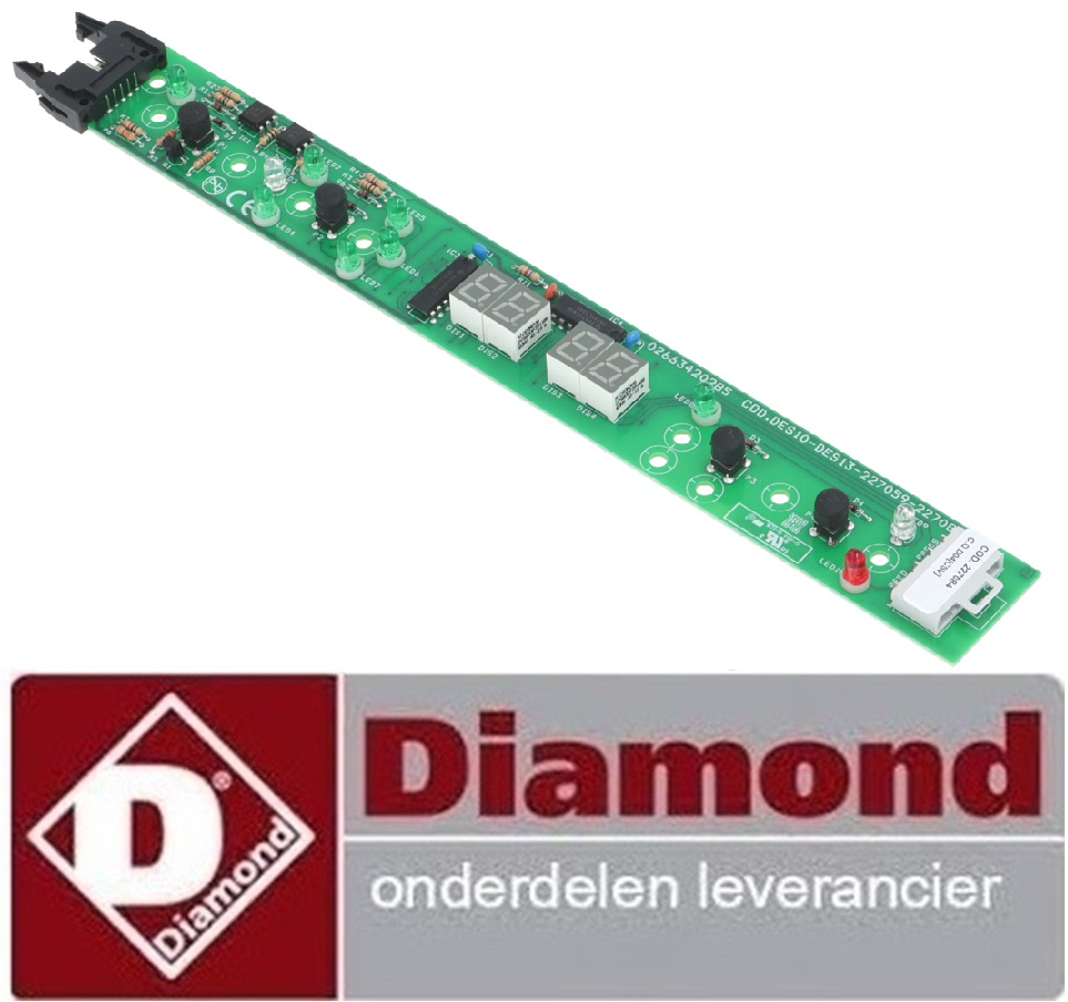 892227084 - Displayprintplaat voor vaat - pottenwasser DIAMOND DCR37/6-AC