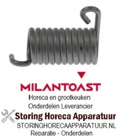 681692681 - Draaiveer ø 23mm L2 10mm Milan Toast